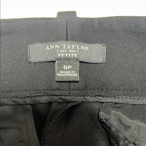 Ann Taylor Black Straight Leg Pants - Picture 2 of 10